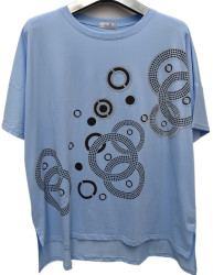 Футболки женские БАТАЛ оптом 10469352 781-22