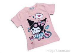 Футболка, Kids-modnik оптом 2605 пудровий
