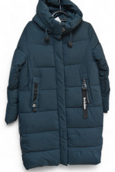 Куртки зимние женские FURUI БАТАЛ  (темно-синий) оптом 18023976 3812-67