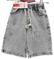 Шорты джинсовые подростковые FOREST JEANS оптом 67120348 5152-17