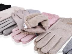 Перчатки, Королева оптом B32-39 (кашемір-тедді) mix