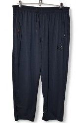 Спортивные штаны мужские БАТАЛ (темно-синий) оптом 18052674 002-71