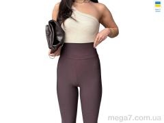 Лосины, Sport style оптом 5368 коричневий