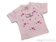 Футболка, Kids-modnik оптом 2614 персик