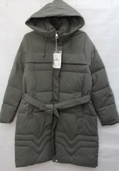 Куртки зимние женские БАТАЛ оптом 20869357 8806-25