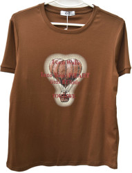 Футболки жіночі БАТАЛ оптом 