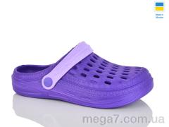 Кроксы, DeMur оптом DS62 фіолетовий
