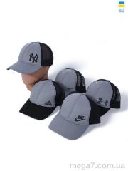 Кепка, STARK оптом Кепка з сіткою та накатом 001-4 mix