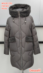 Куртки зимние женские БАТАЛ оптом 80139567 628-158