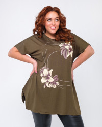 Туники женские СУПЕР БАТАЛ оптом 56309217 26-145