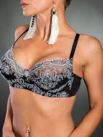 Бюстгальтер Diorella 33575Е (  чёрно-белый, E  6 шт. )