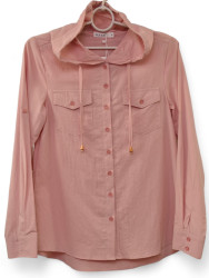 Рубашки женские BASE (с капюшоном) оптом 52463879 A1398-5-106