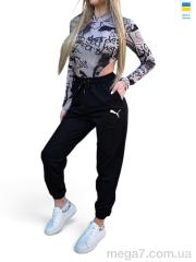 Спортивные брюки, Margo оптом 10231 чорний pm