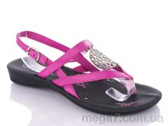 Босоножки, DeMur оптом W26-Collar fuchsia