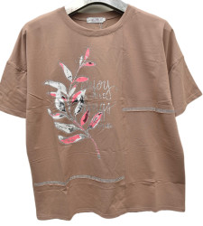 Футболки женские БАТАЛ оптом 04612837 396-160