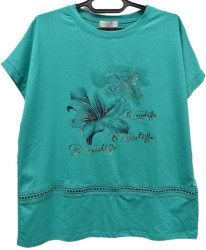 Футболки жіночі БАТАЛ оптом 