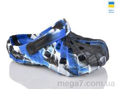 Кроксы, Lot Shoes оптом N016 синій-білий