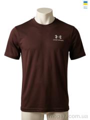 Футболка, Sport style оптом 8UA норма шоколад