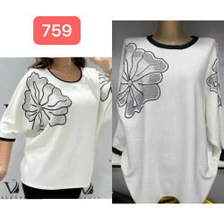 Свитера женские БАТАЛ оптом 57140382 759-118