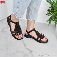 Босоножки, ARTO оптом 538 коричн.з.