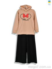 Спортивный костюм, Kir15 оптом 18732 бежевий