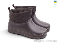 Сапоги из пены, Rai shoes оптом D420 Ch шоколадний