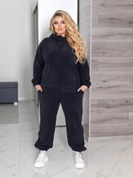 Спортивні костюми жіночі на флісі БАТАЛ оптом IRMA STYIL