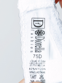 Бюстгальтер Diorella 33600D (  белый, D  6 шт. )