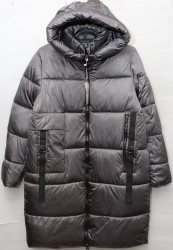 Куртки зимние женские YANUFEIZI (серый) оптом 54967230 221-5
