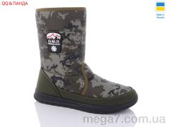 Дутики, QQ shoes оптом 2023-4235 green