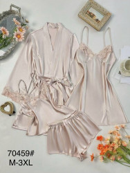 Ночные пижамы женские (4-ка) оптом 70964513 70459-64