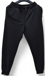 Спортивные штаны мужские (черный) оптом 18567403 002-83