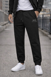 Спортивные штаны (чёрные) мужские оптом 57280436 663-64