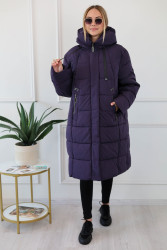 Куртки зимние женские БАТАЛ оптом Китай 37912048 9606-40