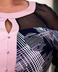 Платья женские БАТАЛ оптом 89051327 585-20