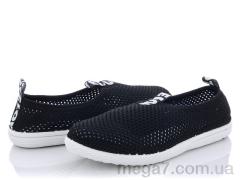 Кроссовки, DeMur оптом 7221 black