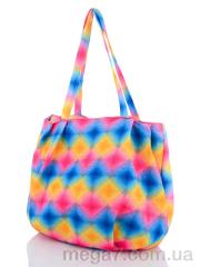 Сумка, Obuvok оптом 13-30 жовто-червоно-синій (01943)