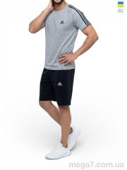 Спортивный костюм, Sport style оптом 11AD св.сірий