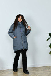 Куртки зимние женские БАТАЛ оптом ARIADNA  04735892 379-10