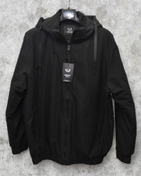 Куртки демисезонные мужские KDQ БАТАЛ (черный) оптом 49256108 EM261021-1D-50