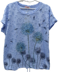 Футболки женские БАТАЛ оптом 46189205 8103-91