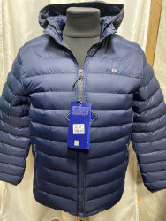 Куртки демисезонные мужские RLX БАТАЛ (синий) оптом 25084671 161-2-1