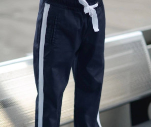 Брюки подростковые (темно-синий) оптом 21984657 631-13