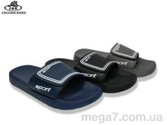 Шлепки, Jibukang оптом 7827 липучка mix