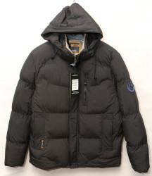 Термо-куртки зимние мужские (черный) оптом 84291567 ZK8616-23