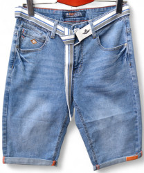 Шорты джинсовые мужские FANGSIDA оптом 12703498 U-7101-13