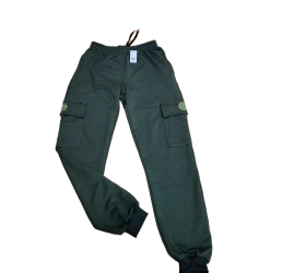 Спортивные штаны юниор (зеленый) оптом Турция 62438790 01-45