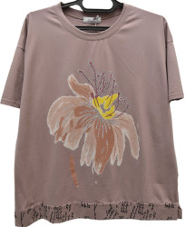 Футболки женские БАТАЛ оптом 24519067 750-103