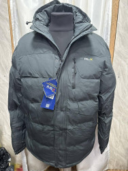 Куртки зимние мужские RLX БАТАЛ (зеленый) оптом 85601729 6601-2-2