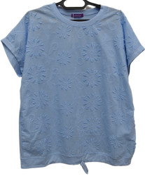 Футболки женские БАТАЛ оптом 80946721 700-275